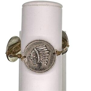 Bourbon & Boweties Native American Coin Bracelet